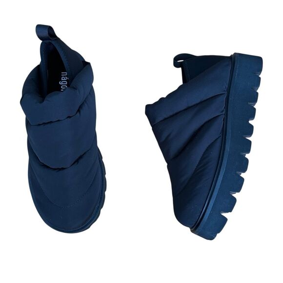 Nagonstans Women’s Puffy Padding Slip-On Platform Shoes Black Size 38 - Picture 9 of 10